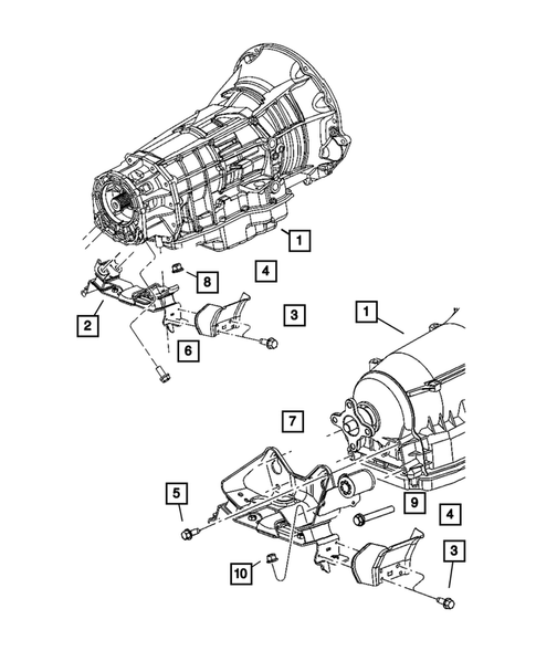 Engine Mounting for 2006 Jeep Commander #4