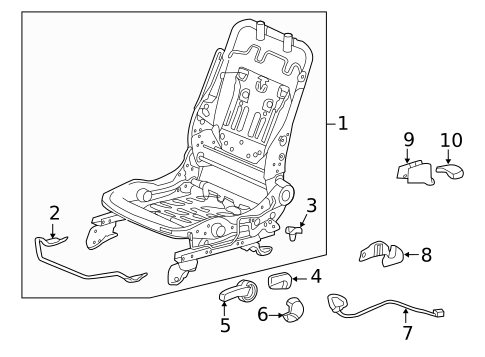 Tracks & Components for 2015 Honda Accord #4
