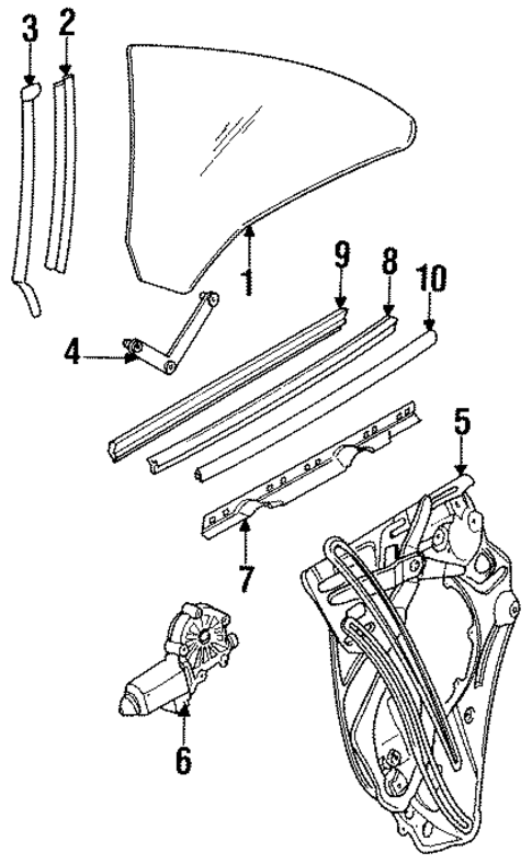 Door for 1992 BMW 850i #0