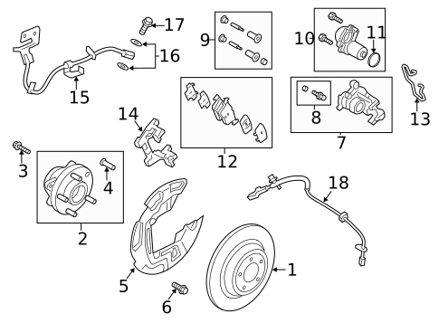 Drums & Rotors for 2017 Ford Fusion #1