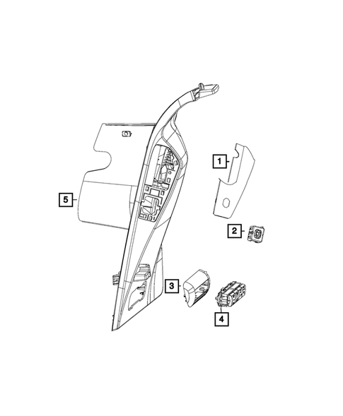 Switches for 2016 Chrysler Town & Country #1