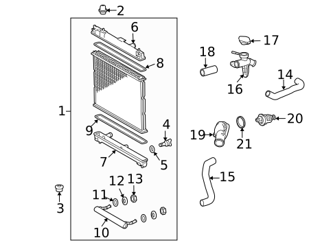 Gaskets & Sealing Systems for 2008 Scion xD #0
