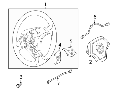 Steering Wheel & Trim for 2000 BMW 323Ci #0