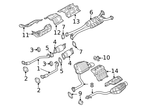Suspension Mounting for 2012 Hyundai Genesis #1