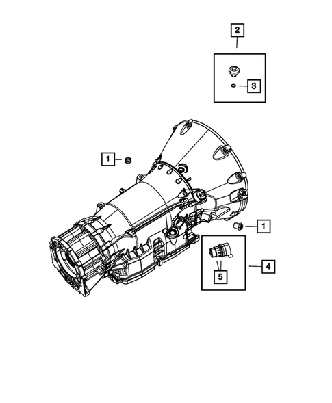Case, Extension, Oil Pan, and Indicator (Dipstick) for 2008 Dodge Challenger #4