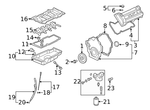 Hardware, Fasteners & Fittings for 2011 Buick Lucerne #0