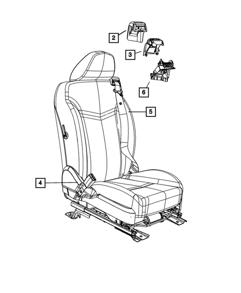 Seat Belts-Front and Rear for 2007 Chrysler Sebring #1