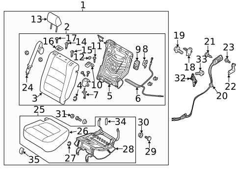 Second Row Seats for 2015 Mazda CX-5 #2