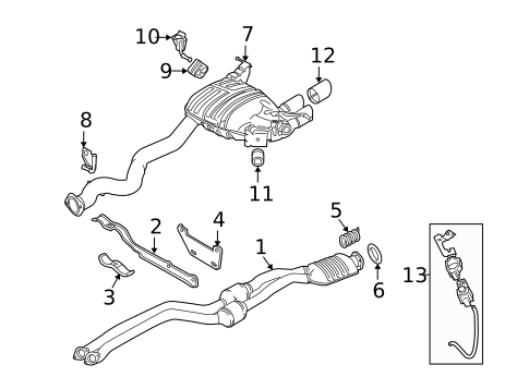 Exhaust Components for 2008 BMW 135i #0