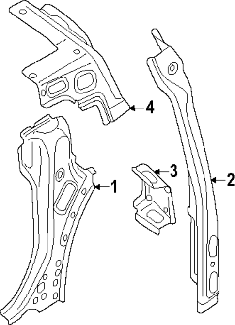 Inner Structure for 2025 Volkswagen ID. Buzz #1