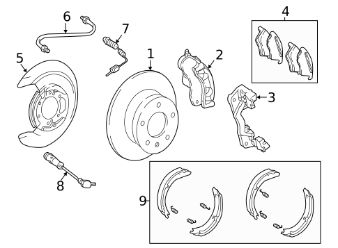 Brackets, Flanges & Hangers for 2010 Mercedes-Benz G55 AMG #0