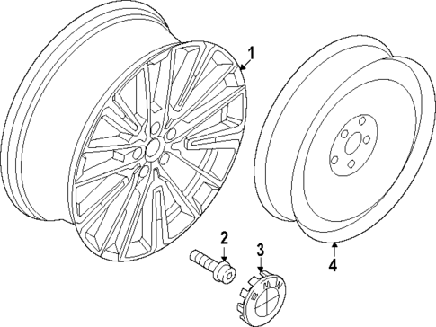 Wheels for 2024 BMW X1 #1