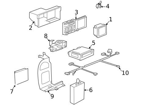 Electrical Components for 2001 BMW 740iL #0