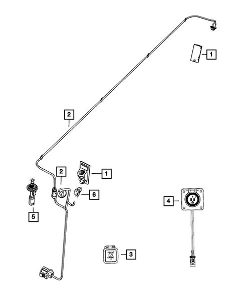 Wiring, Body and Accessories for 2021 Ram 3500 #6