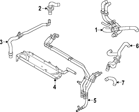 Hoses & Lines for 2024 Audi Q8 e-tron #3
