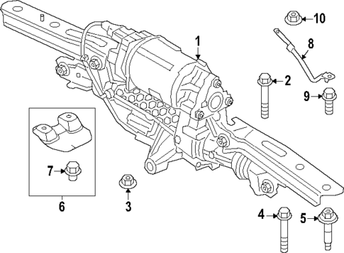 Rear Steering Components for 2023 BMW XM #0