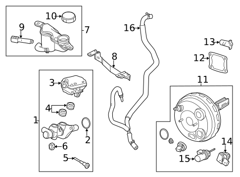 Hardware, Fasteners & Fittings for 2010 Ford Fusion #3