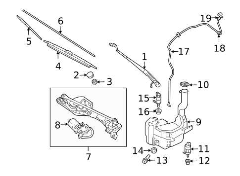 Wipers for 2004 Jaguar XJ8 #0
