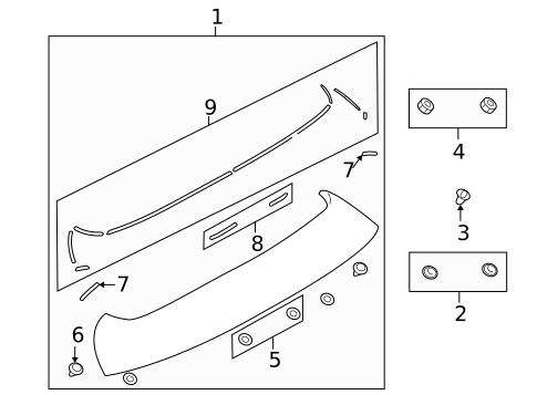 Spoiler for 2011 Mazda 3 #0