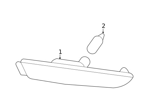 Side Marker Lamps for 2015 Audi R8 #0