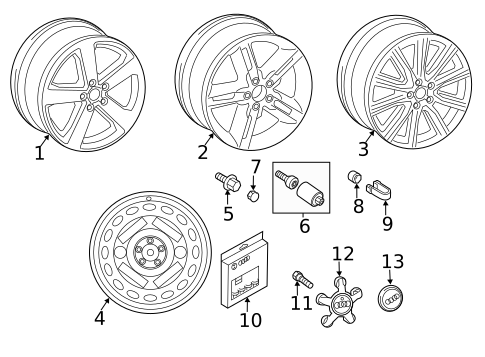 Wheels for 2013 Audi A6 #3
