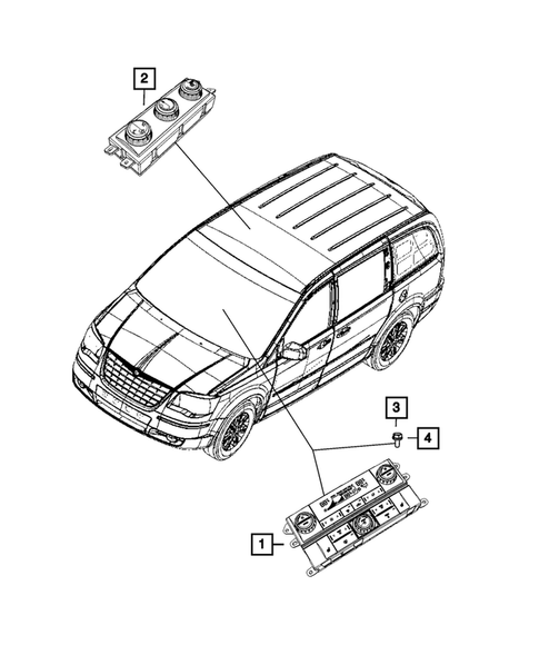 Switches for 2013 Chrysler Town & Country #3