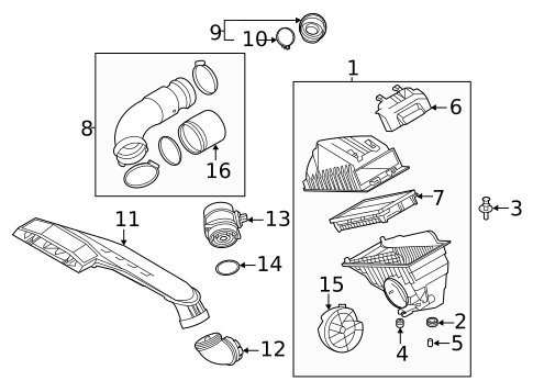 Air Intake for 2025 Kia K5 #0