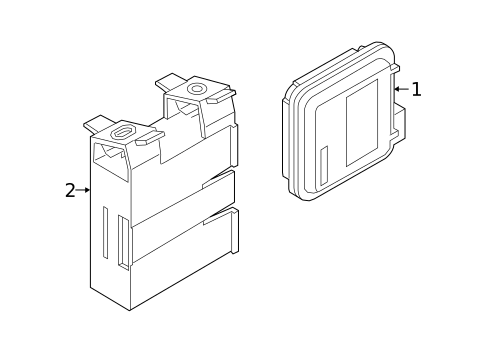 Electrical Components for 2021 Audi e-tron Quattro #9