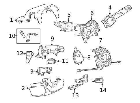 Ignition Lock for 2014 Buick Regal #0
