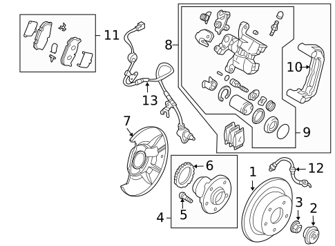 Anti-Lock Brakes for 2003 Mazda 6 #0