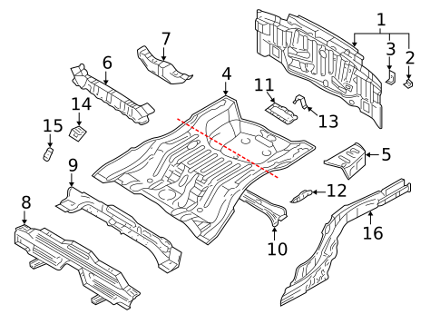 Rear Body for 2002 Mitsubishi Eclipse #0