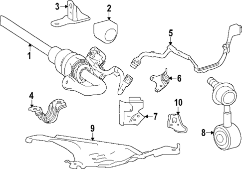 Stabilizer Bar & Components for 2025 Toyota 4Runner #0