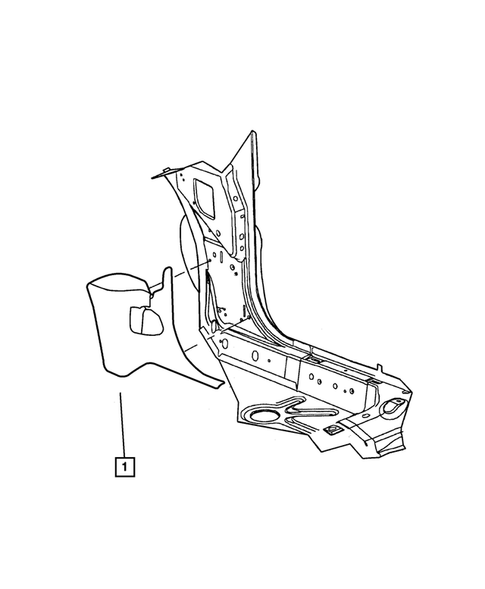 Panel, Moldings, Scuff Plates for 2002 Dodge Neon #3