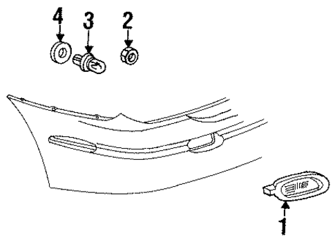 Fog Lamps for 2003 Oldsmobile Aurora #0