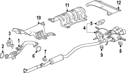 Exhaust Components for 2024 Acura Integra #0