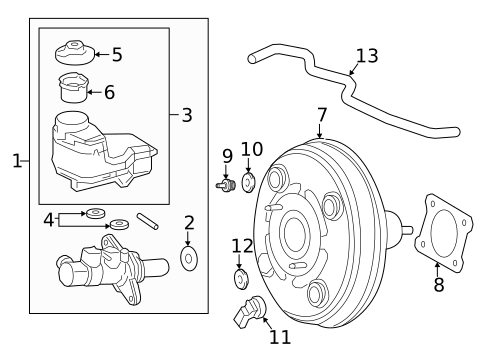 Hydraulic System for 2019 Toyota Avalon #0