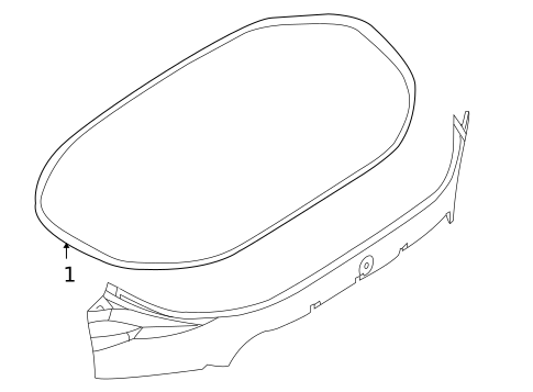Interior Trim - Trunk for 2001 BMW Z8 #0