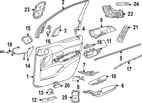 Front Door for 2025 Mercedes-Benz GLE63 AMG S #5