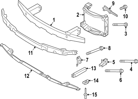 Bumper & Components - Front for 2021 BMW M3 #1