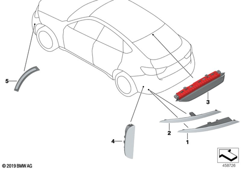 Various Lamps for 2019 BMW X6 35iX #2