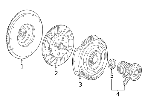 Clutch & Flywheel for 1999 Ford Ranger #0