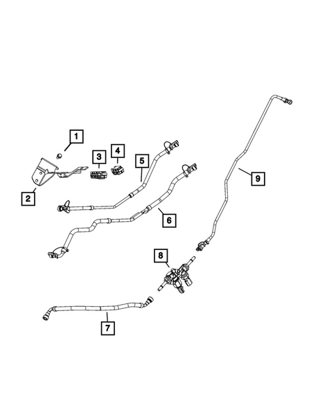 Fuel Lines and Tubes for 2026 Ram 3500 #1