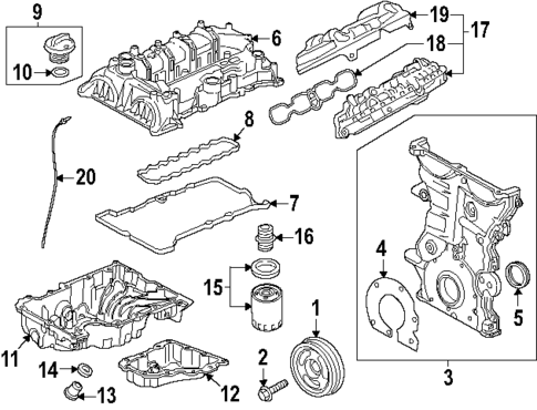 Engine Parts for 2025 GMC Terrain #0