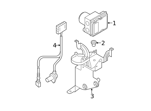 ABS Components for 2006 Audi A4 Quattro #0