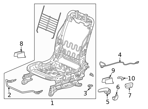Tracks & Components for 2015 Honda Accord #3