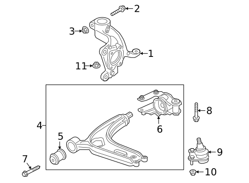 Suspension Components for 2019 Volkswagen Tiguan #4