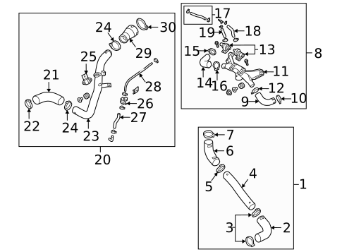 Intercooler for 2017 Genesis G90 #0