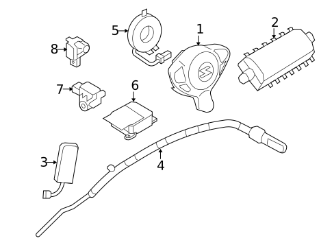 Air Bag Components for 2017 Nissan 370Z #0