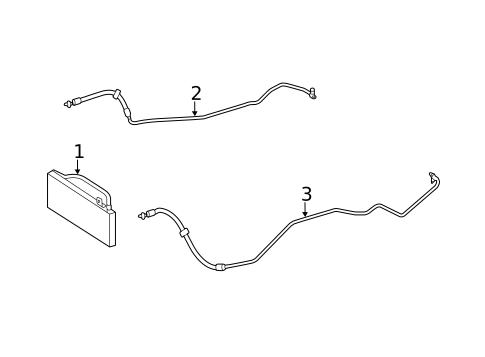 Trans Oil Cooler for 2013 Mercedes-Benz CL600 #1