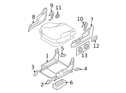Tracks & Components for 2009 Hyundai Tucson #0